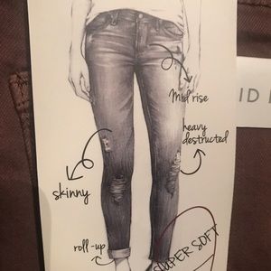 Angel Kiss Los Angeles Soft Skinny Jeans Size 7